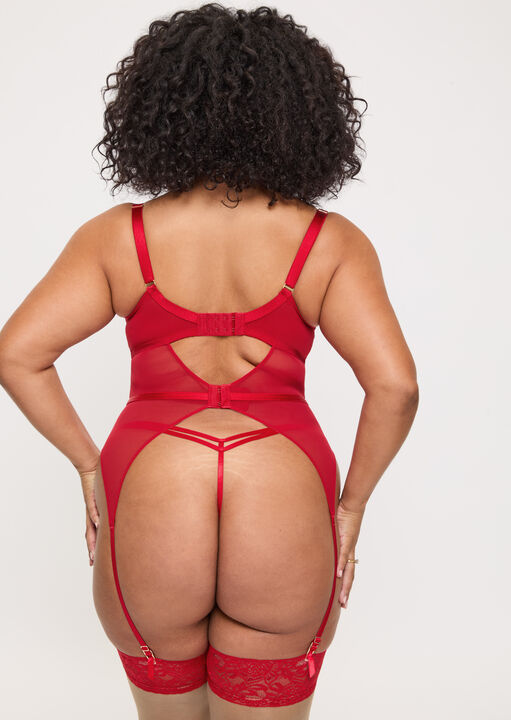 Sexy Lace Padded Basque image number 5.0