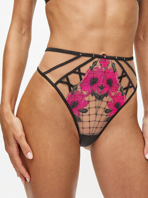 Boudoir Rose High Waist Brazilian