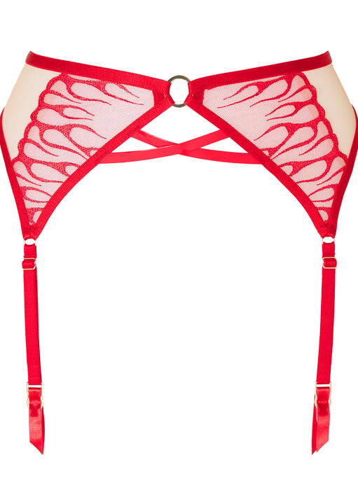 Flames of Passion Suspender Belt image number 4.0