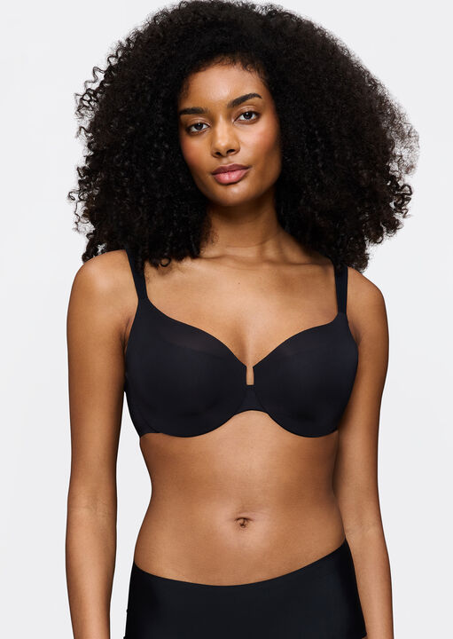 Illusion Curve Plunge Bra image number 1.0