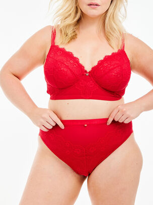 Lace Logo HW Brief  - Red