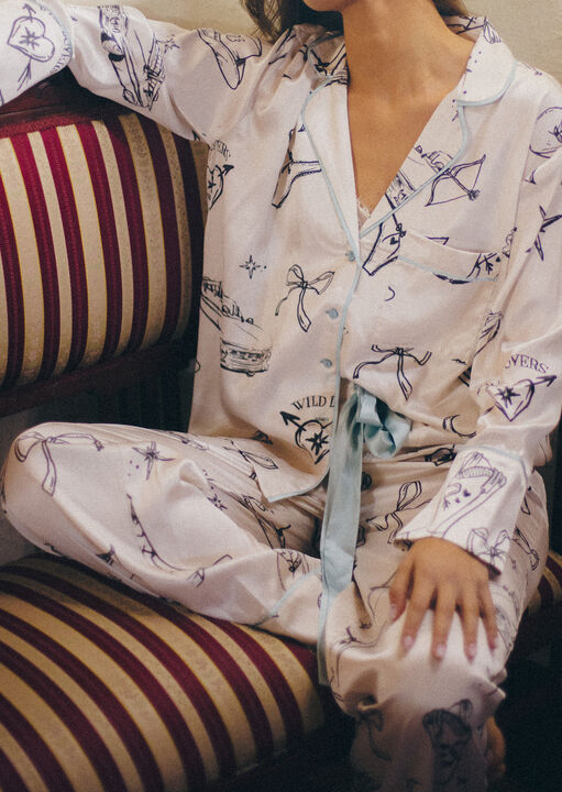 Lira Long Sleeve Revere Shirt image number 0.0