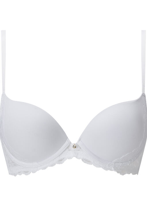 Sexy Lace Smooth Plunge Bra image number 4.0