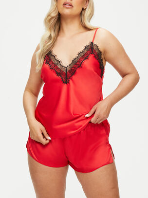 Cerise Cami Set