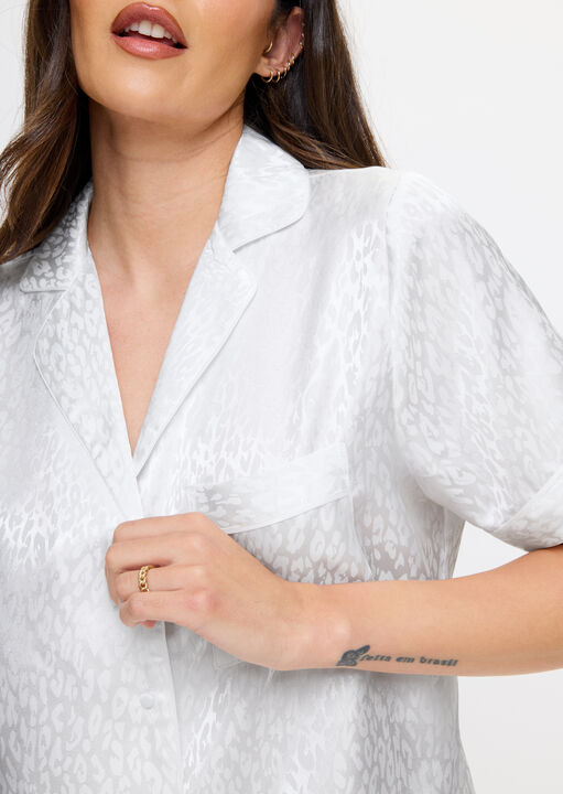 Signature Satin Pj Set image number 1.0