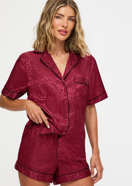 Signature Satin PJ Set image number 1.0