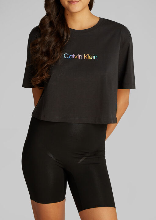 Pride Cotton Boxy Crop Tee image number 1.0