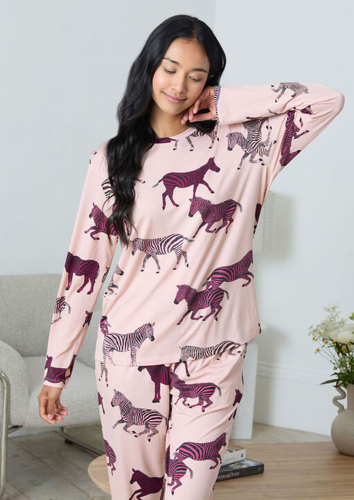 Zebra Poly Long Sleeve Set image number 1.0