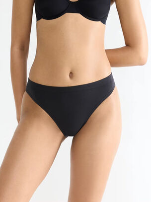 Go Sense High Leg Brief - Black