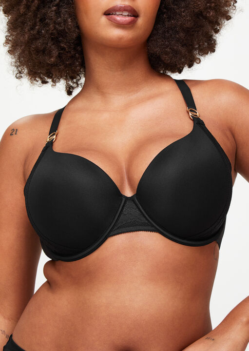 Charlotte Underwired Padded Plunge Bra image number 4.0