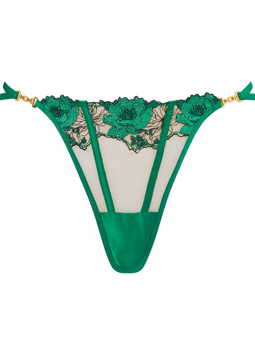 Caged Rose G-String image number 4.0