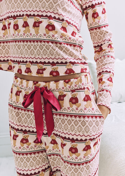 Christmas Bear Long Sleeve Set image number 4.0