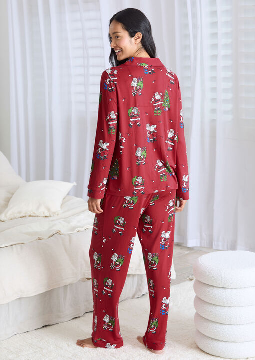 Snowball Santa Long Sleeve Set image number 3.0