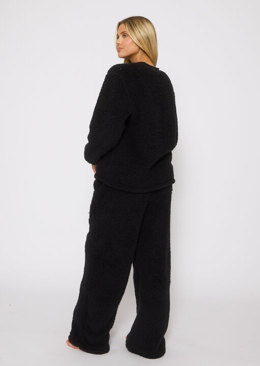 Borg Jumper & Wide Leg Set image number 2.0