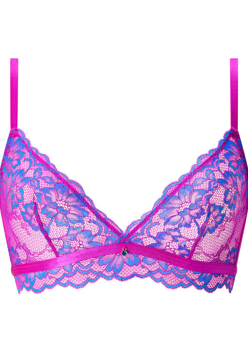 Sexy Lace Non Padded Bralette image number 4.0