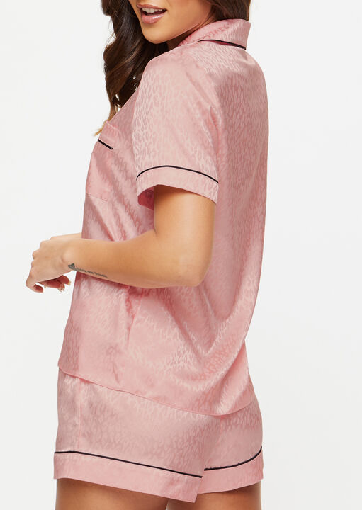 Signature Satin Pj Set image number 1.0