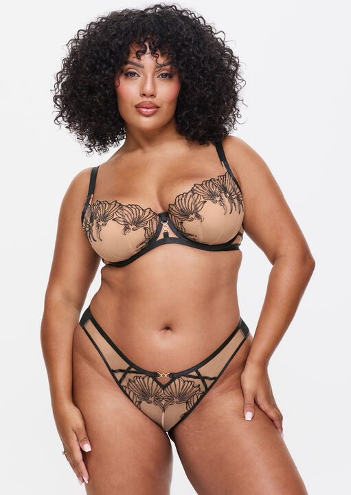 Incensing Non-Padded Fuller Bust Balcony Bra image number 0.0