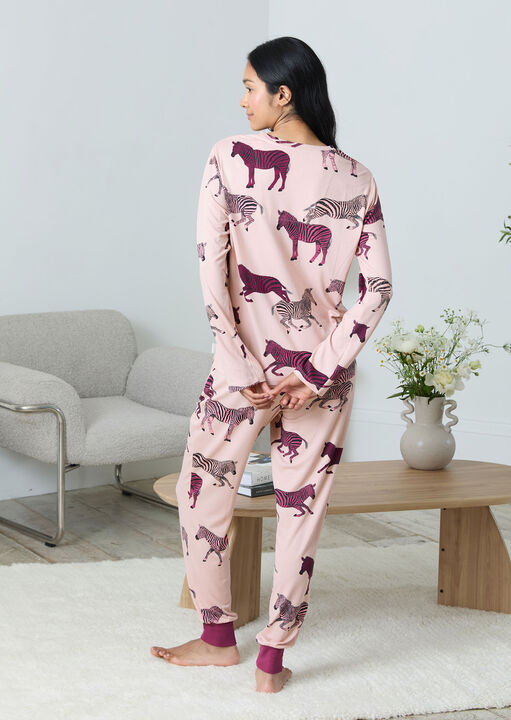 Zebra Poly Long Sleeve Set image number 2.0