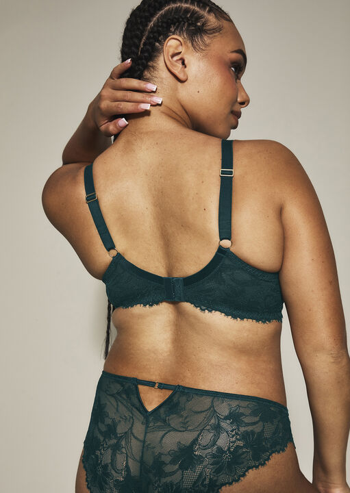 Knickerbox Hallie Embroidered Non Padded Balcony Bra image number 5.0