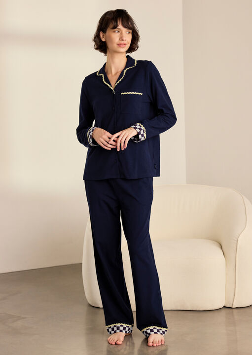 Good Night Organic Cotton Long Sleeve Pyjama Set image number 0.0