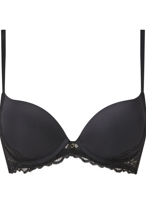 Sexy Lace Smooth Plunge Bra image number 4.0
