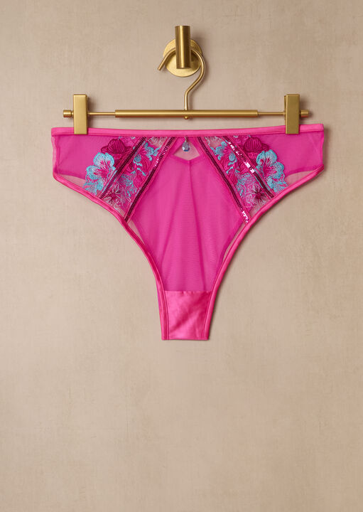 Shimmering High Waist Brazilian image number 5.0