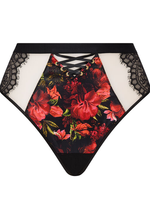 Enchanting Rose High Waist Brazilian image number 4.0