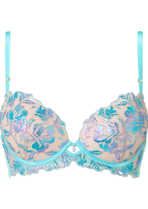 Euphoric Padded Plunge Bra image number 4.0