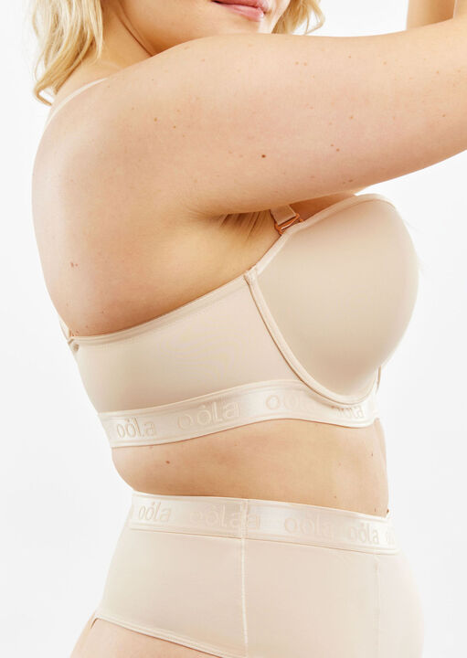 Everyday Microfibre Padded Strapless image number 4.0