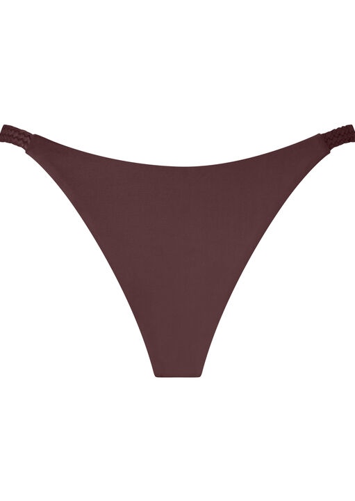 Solid Collections Tanga Bikini Bottoms image number 3.0