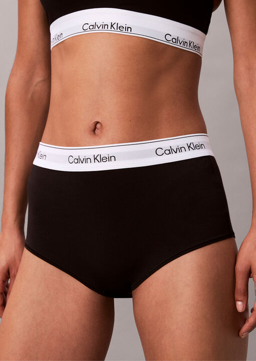 Icon Cotton Modal Boyshort image number 1.0