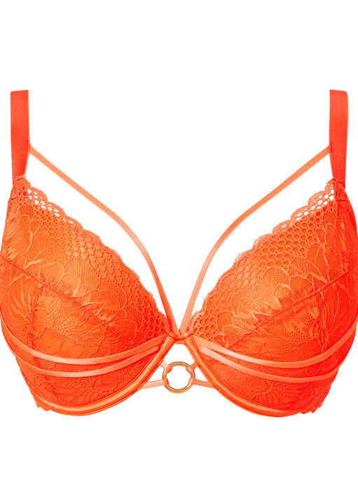 Compelling Padded Plunge Bra image number 9.0