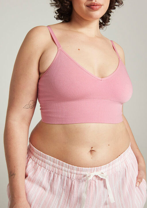 The Tencel Seamless Bralette image number 1.0