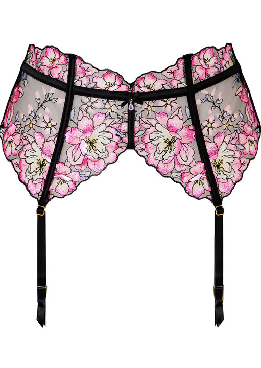 Floral Dream Waspie Suspender image number 6.0