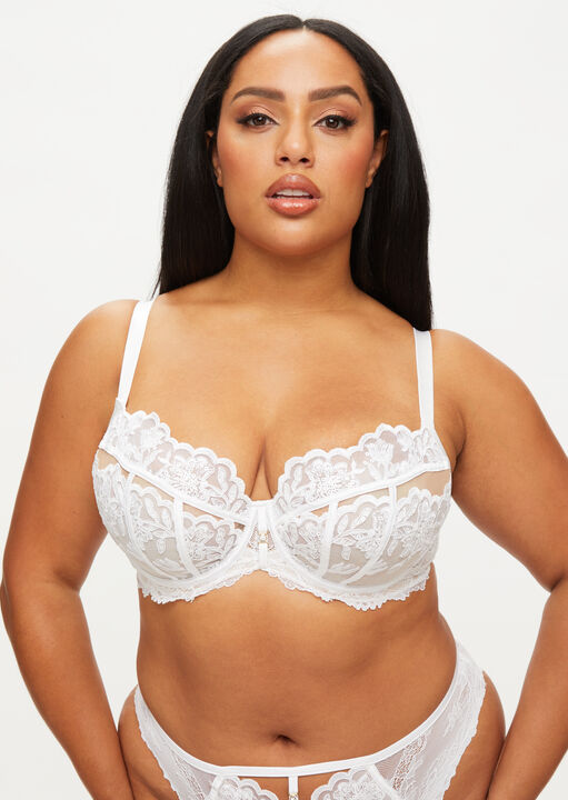 The Icon Fuller Bust Non Padded Balcony Bra image number 1.0