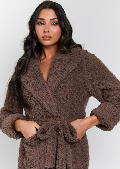 Chunky Sherpa Robe image number 1.0