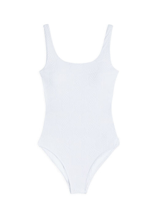 Shell Texture Swimsuit image number 4.0