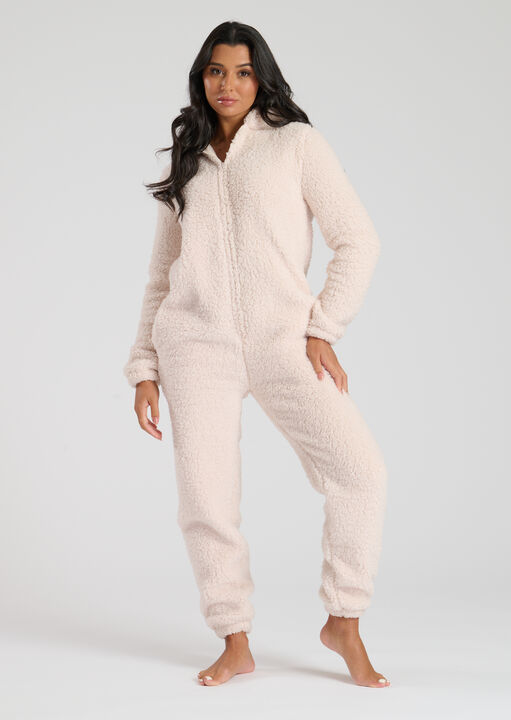 Sherpa Teddy Onesie image number 1.0