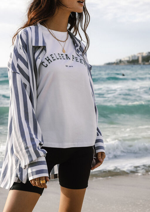 Poplin Stripe Shirt image number 3.0