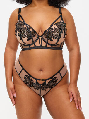 Enticement Non-Padded Plunge Bra