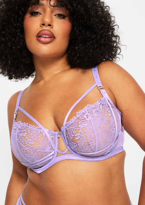 Untold Desire Fuller Bust Non Padded Plunge Bra image number 1.0