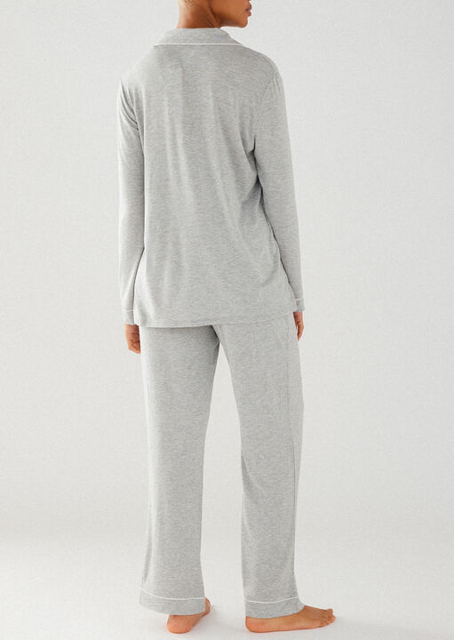 Modal Revere Long Sleeve Set image number 2.0