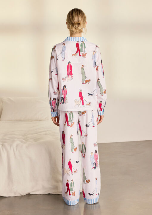 Chelsea Peers Disco Balls Revere Long Sleeve Pyjama Set image number 2.0