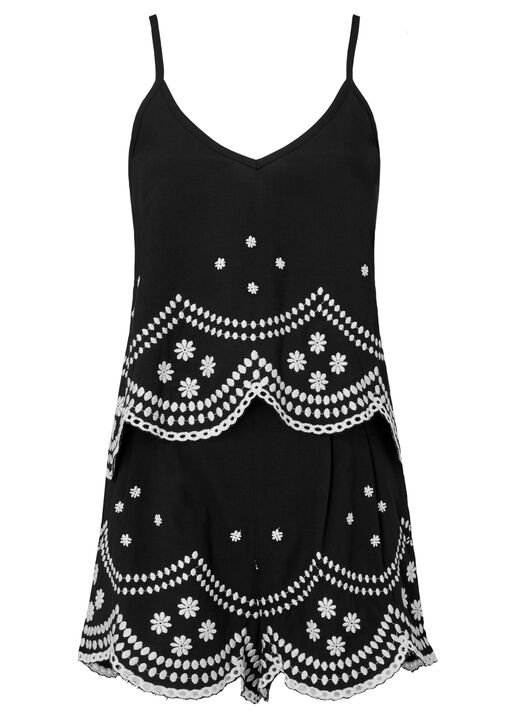 Broderie Cami Set image number 5.0