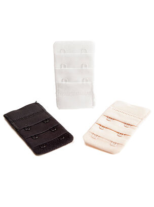 2 Hook and Eye Bra Extenders