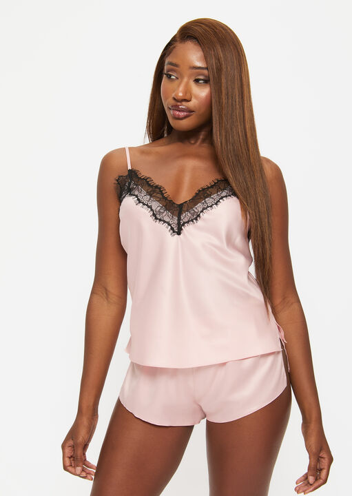 Cerise Cami Set image number 0.0