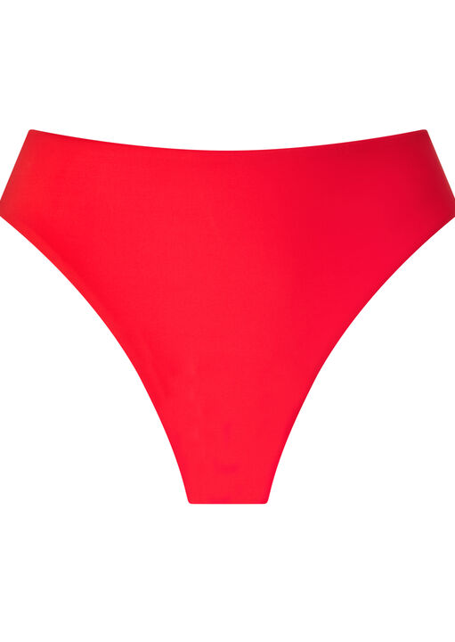 Swim Solid Essential High Waist Bikini Bottom  image number 4.0