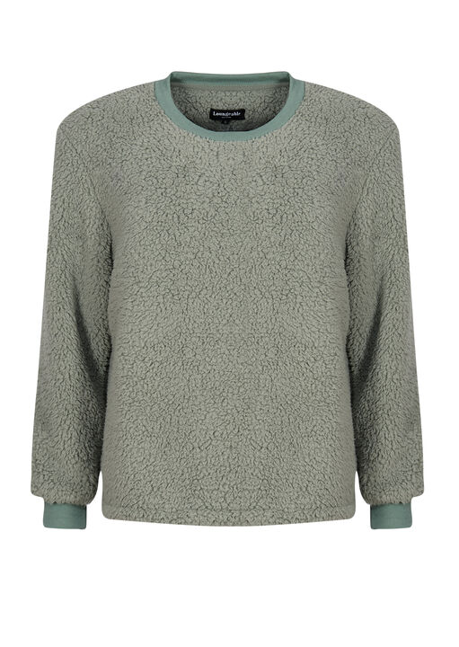 Borg Jumper & Wide Leg Set image number 3.0