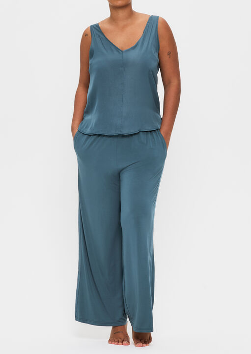 Raye Satin Jersey Vest image number 6.0