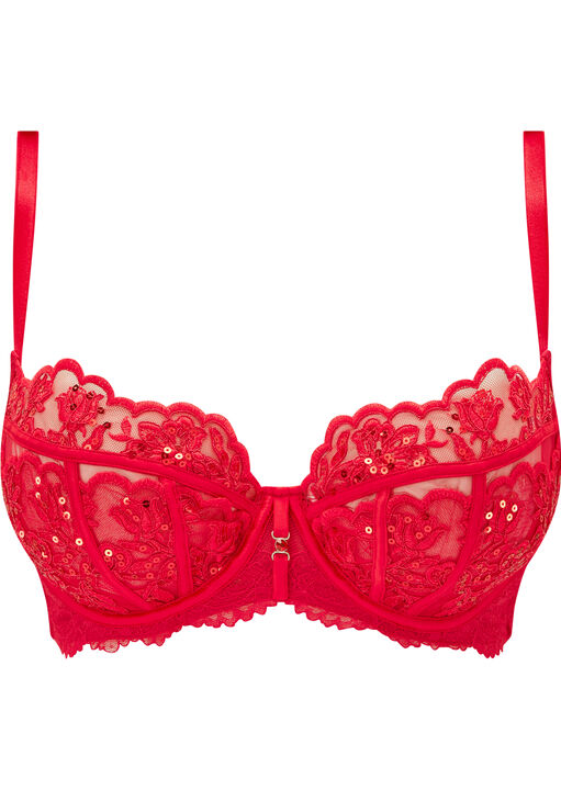 The Icon Fuller Bust Non Padded Balcony Bra image number 4.0